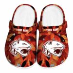 customized south alabama jaguars autumn leaves clog best selling