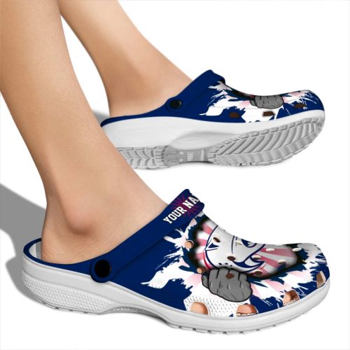 customized south alabama jaguars gripping hand clog fashion forward
