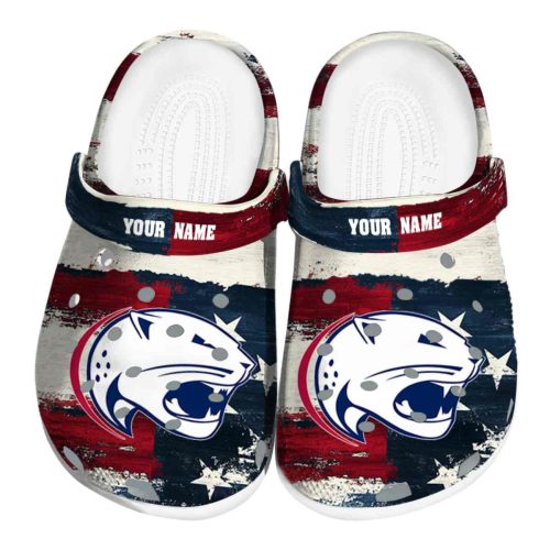 customized south alabama jaguars patriotic stripes clog best selling