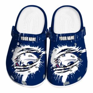 customized south alabama jaguars splash motif background clog best selling