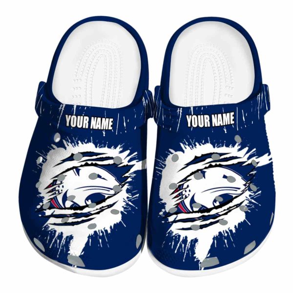 customized south alabama jaguars splash motif background clog best selling