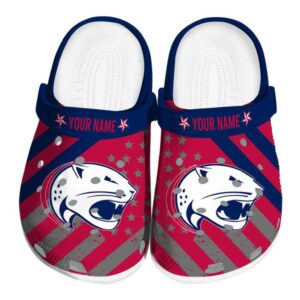 customized south alabama jaguars star spangled graphic clog best selling