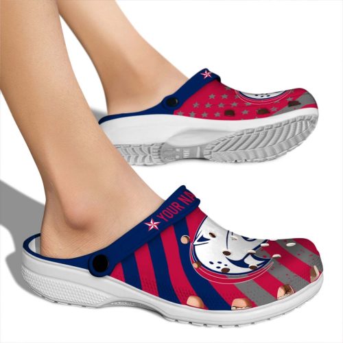 customized south alabama jaguars star spangled graphic clog fashion forward