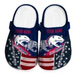 customized south alabama jaguars star spangled side pattern clog best selling
