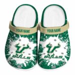 customized south florida bulls splash art clog best selling