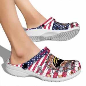 customized southern miss golden eagles freedom splinter clog fashion forward