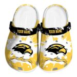 customized southern miss golden eagles splatter pattern clog best selling
