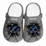 customized tampa bay lightning cracked ground texture clog best selling