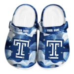 customized temple owls ocean waves clog best selling