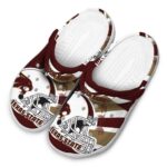 customized texas state bobcats football helmet clog best selling