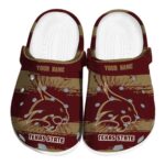 customized texas state bobcats paint splatter graphics clog best selling