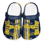 Customized Toledo Rockets Contrasting Stripes Clog 1 customized toledo rockets contrasting stripes clog best selling