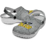 customized toledo rockets cracked texture clog best selling