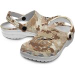 customized toledo rockets desert camo clog best selling