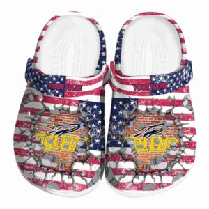 customized toledo rockets freedom splinter clog best selling