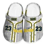customized toledo rockets pinstripe pattern clog best selling