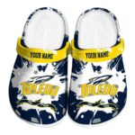 customized toledo rockets splatter pattern clog best selling