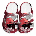 customized troy trojans baseball helmet clog best selling