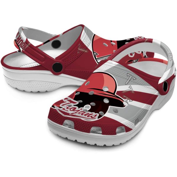 customized troy trojans baseball helmet clog high quality