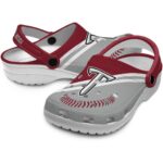 customized troy trojans baseball motif clog best selling
