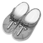 customized troy trojans cracked texture clog best selling