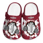 customized troy trojans gripping hand clog best selling