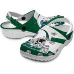 customized tulane green wave football helmet clog best selling