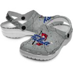 customized tulsa golden hurricane cracked texture clog best selling