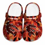 customized uab blazers autumn leaves clog best selling