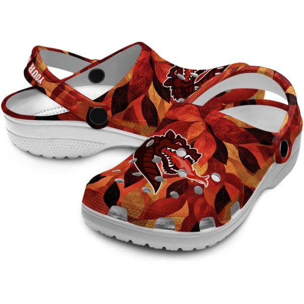 customized uab blazers autumn leaves clog high quality