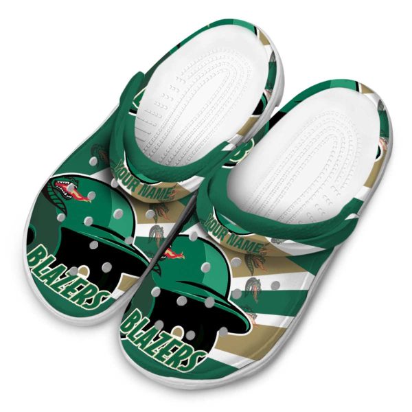 customized uab blazers baseball helmet clog latest model