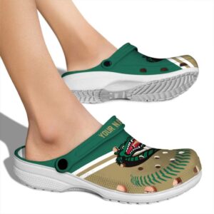 customized uab blazers baseball motif clog fashion forward