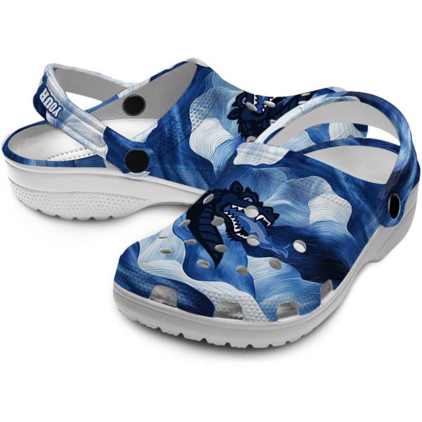 customized uab blazers ocean waves clog high quality