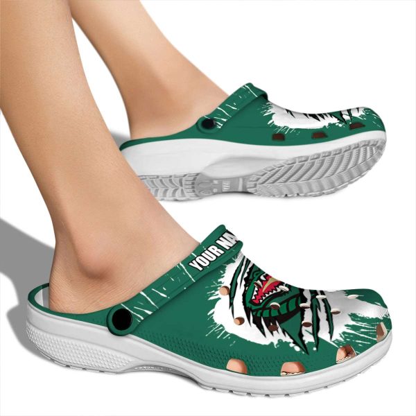 customized uab blazers splash motif background clog fashion forward