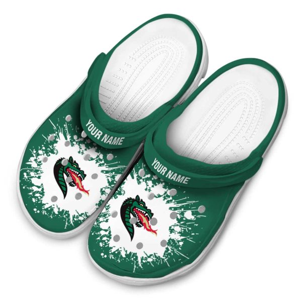 customized uab blazers splatter background clog latest model
