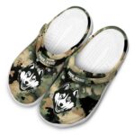 customized uconn huskies camouflage craze clog best selling