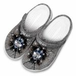 customized uconn huskies cracked ground texture clog best selling