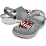 customized umass minutemen cracked texture clog best selling