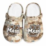 customized umass minutemen desert camo clog best selling
