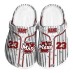customized umass minutemen pinstripe pattern clog best selling