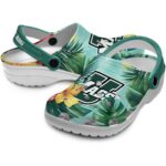 customized umass minutemen tropical vibes clog best selling