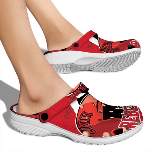 customized unlv rebels baseball helmet clog fashion forward
