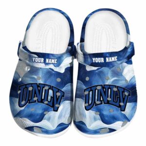 customized unlv rebels ocean waves clog best selling