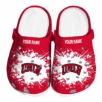 customized unlv rebels splatter background clog best selling