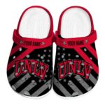 customized unlv rebels star spangled graphic clog best selling