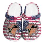customized utah jazz freedom splinter clog best selling