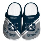 customized utah state aggies baseball motif clog best selling