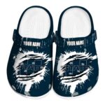 customized utah state aggies splash motif background clog best selling