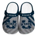 customized utah state aggies star spangled graphic clog best selling