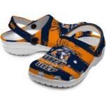 customized utep miners paint splatter graphics clog best selling